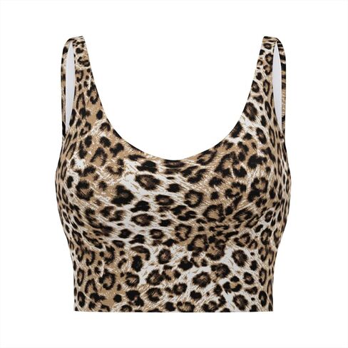 Sports Bras for Women Scoop Neck Workout Clothes Workout Crop Top with Built in Pads for Workout Running Yoga Bra in Saudi Arabia