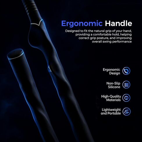 Golf Rope Swing Trainer, Professional Golf Training Aid and Posture Corrector, Improve Tempo Accuracy Practice Equipment for Beginners and Experienced Golfers in Saudi Arabia