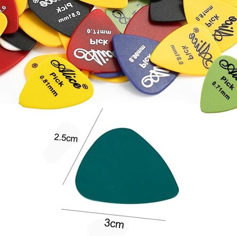 Guitar paddles, acoustic/electric guitar, selected by Bestridge, guitar accessories, easy to carry, pack of ten in Saudi Arabia