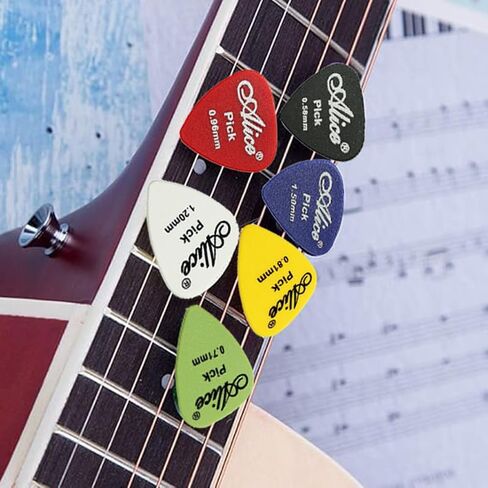Guitar paddles, acoustic/electric guitar, selected by Bestridge, guitar accessories, easy to carry, pack of ten in Saudi Arabia