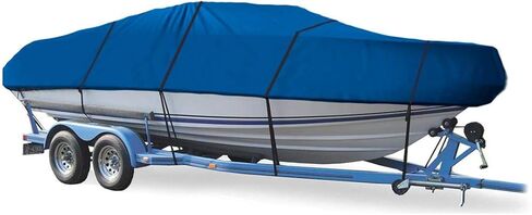 غطاء قارب أزرق SBU متوافق مع BAYLINER 2050 Capri LS BR 1994 1995 1996، رباط تخزين السفر in Saudi Arabia