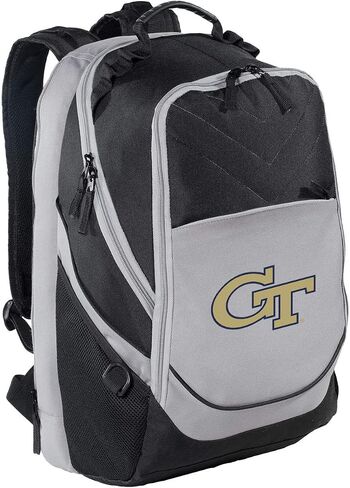 حقيبة كمبيوتر محمول Georgia Tech Backpack GT (أسود ورمادي) in Kuwait