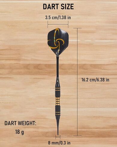 سهام احترافية مع صندوق تخزين، سهام ذات أطراف ناعمة، أطراف بلاستيكية متينة لألواح السهام الإلكترونية in Kuwait