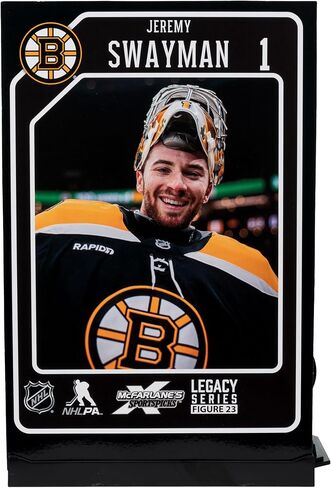 McFarlane Toys - Jeremy Swayman (Boston Bruins) NHL 7in Posed Figure McFarlane's SportsPicks in Saudi Arabia