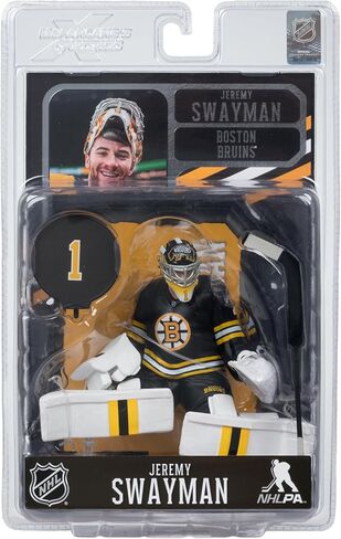 McFarlane Toys - Jeremy Swayman (Boston Bruins) NHL 7in Posed Figure McFarlane's SportsPicks in Saudi Arabia