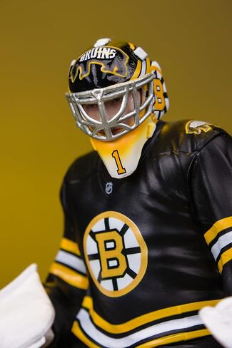 McFarlane Toys - Jeremy Swayman (Boston Bruins) NHL 7in Posed Figure McFarlane's SportsPicks in Saudi Arabia