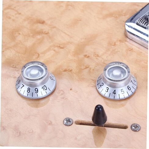 VICASKY 2 مجموعات استبدال مقابض الجيتار متجنب التحكم في مستوى الصوت لمكبرات صوت الجيتار 4 قطعة * 2 in Kuwait