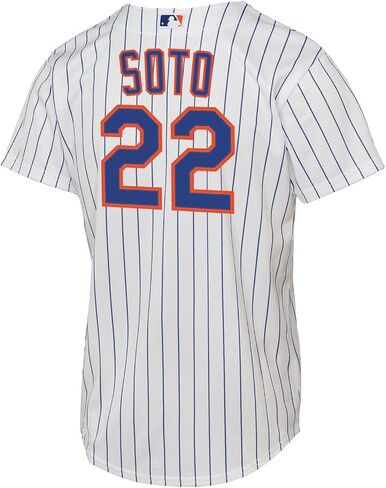 خوان سوتو نيويورك ميتس MLB Kids Youth 8-20 White Home Player Jersey in Saudi Arabia