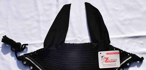 مجموعة وسادة سرج فضية لامعة متطابقة مع غطاء الأذن | معدات عرض الفروسية | مجموعة ماتشي لركوب الخيل | الترويض أو القفز/الصياد in Kuwait