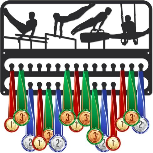SUPERDANT Iron Medal Hangers Medal Holder Upgrade Hooks Award Medals Display Award Shelf Medals Organizer Wall Mounted Race Hanger Gifts for Athletes Kids in Saudi Arabia