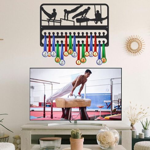 SUPERDANT Iron Medal Hangers Medal Holder Upgrade Hooks Award Medals Display Award Shelf Medals Organizer Wall Mounted Race Hanger Gifts for Athletes Kids in Saudi Arabia