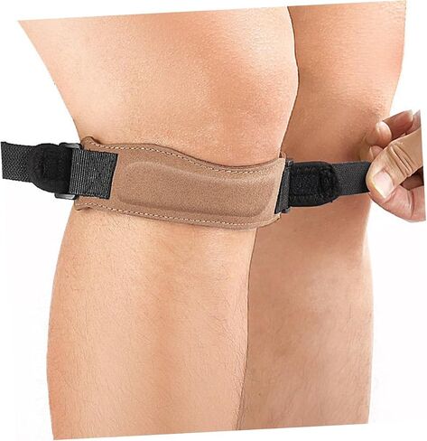 Sports Knee Wrap Band Flexible Patella Strap for Basketball Fitness Sports Stylish Design for Maximum Support Protection Unisex Knee Stabilizer for Active in Saudi Arabia