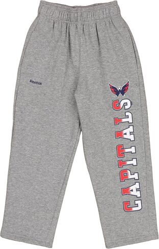 Outerstuff NHL Washington Capitals Little Boys Kids 4-7 Classic Fade Fleece Pants Grey in Saudi Arabia