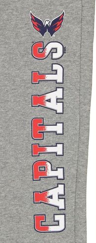 Outerstuff NHL Washington Capitals Little Boys Kids 4-7 Classic Fade Fleece Pants Grey in Saudi Arabia