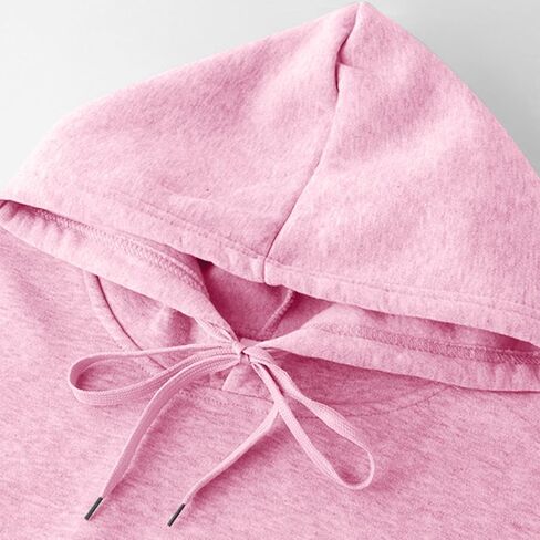 Men's Fleece Pullover Hoodie Long Sleeve Casual Sweatshirt with Pocket Solid Color Hooded Sweatshirts for Fall Winter in Saudi Arabia