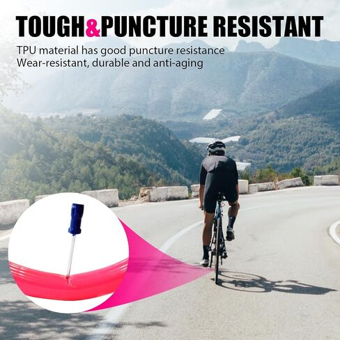 RideNow TPU Road Bike Inner Tube, 2 Pack Gravel Bike Tube 700 x 32C-47C with 45mm/65mm/85mm Presta Valves, Ultra-Light Puncture Resistant Bicycle Inner Tube(Include Bike Inner Tire Patch Repair Kits) in Saudi Arabia