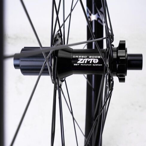 مجموعة عجلات ZTTO 27.5 بوصة/29 بوصة MTB - سقاطة بدون أنابيب 36T 35 مم أمامية عريضة 15x100 TA و9 * 100 QR خلفية 12x142 TA و10x135 QR عجلات دراجة، DR390-Pro in Kuwait