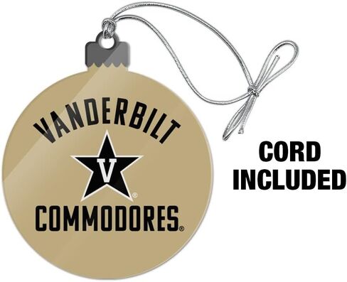 GRAPHICS & MORE Vanderbilt University Commodores Acrylic Christmas Tree Holiday Ornament in Saudi Arabia