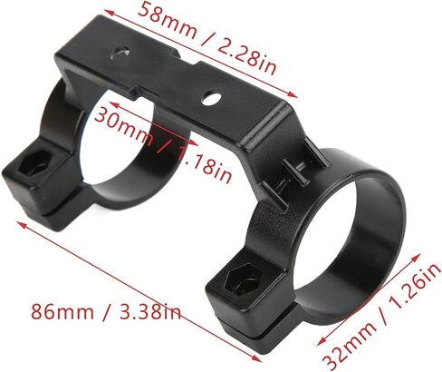 Electric Bike LCD Display Holder, Good Fixability Easy Installation Bike LCD Instrument Bracket for LCD3, LCD3U in Saudi Arabia