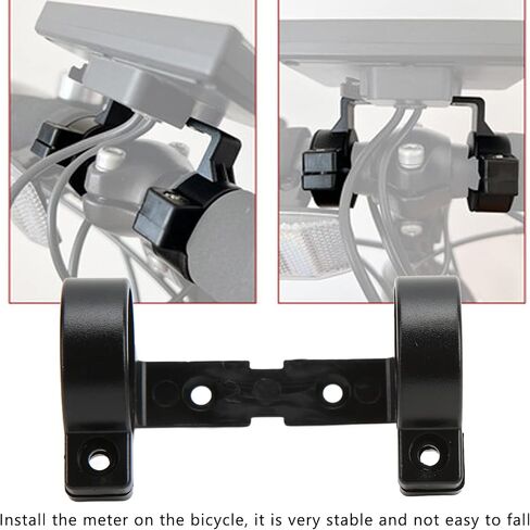 Electric Bike LCD Display Holder, Good Fixability Easy Installation Bike LCD Instrument Bracket for LCD3, LCD3U in Saudi Arabia