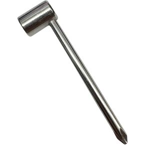 مفتاح ربط قضيب تروس - أداة ضبط رقبة الجيتار المتينة للقيثارات الكهربائية والصوتية، مفتاح ربط قضيب تروس سداسي لسهولة إعداد قضيب تروس وإصلاح الجيتار (8 مم) in Kuwait