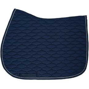 Schneiders Deluxe Quilted Contoured All Purpose Horse Saddle Pad | Wave Quilting & Wither Relief | 8mm Cushioning | Cotton/Poly Blend for Comfort & Style in Kuwait