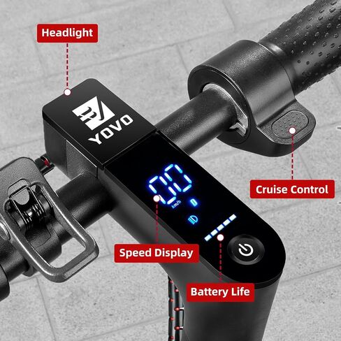 UrbanFish Electric Scooter, 350W/500W, 8.5" Tires, 21 Miles Range, 16/19 Mph, Folding E-Scooter with Dual Braking，APP Control in Saudi Arabia