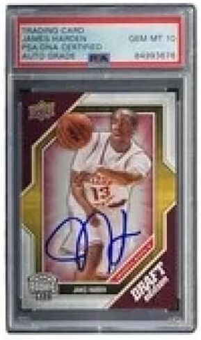 وقع جيمس هاردن على Slabbed 2009 UD Draft Edition #40 Rookie Card PSA/DNA Gem - كرة السلة Slabbed بطاقات المبتدئين الموقعة in Saudi Arabia