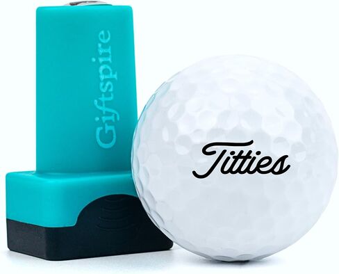 Funny Golf Ball Stamp, Monogram Marker for Easy Identify & Reusable Personalized Golfball Stamper Marking Tool - Golf Accessories Christmas Stocking Stuffers Gift for Golfers Dad Women in Saudi Arabia