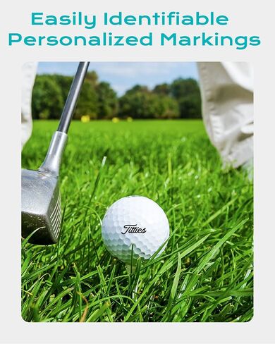 Funny Golf Ball Stamp, Monogram Marker for Easy Identify & Reusable Personalized Golfball Stamper Marking Tool - Golf Accessories Christmas Stocking Stuffers Gift for Golfers Dad Women in Saudi Arabia