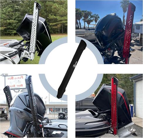 غطاء مرساة للمياه الضحلة بطول 10'/12'-قدم، غطاء سفر أكسفورد 600D شديد التحمل، حماية من جميع الأحوال الجوية، أسود in Kuwait