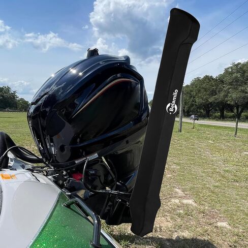 غطاء مرساة للمياه الضحلة بطول 10'/12'-قدم، غطاء سفر أكسفورد 600D شديد التحمل، حماية من جميع الأحوال الجوية، أسود in Kuwait