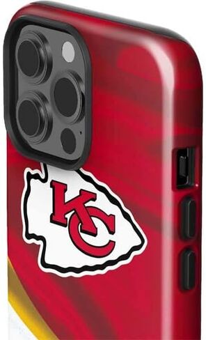 Skinit Impact Phone Case Compatible with iPhone 13 Pro Max - Officially Licensed NFL Kansas City Chiefs Design in Saudi Arabia