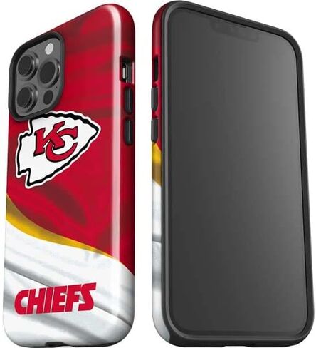 Skinit Impact Phone Case Compatible with iPhone 13 Pro Max - Officially Licensed NFL Kansas City Chiefs Design in Saudi Arabia
