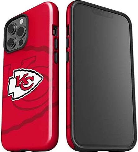 Skinit Impact Phone Case Compatible with iPhone 13 Pro Max - Officially Licensed NFL Kansas City Chiefs Design in Saudi Arabia