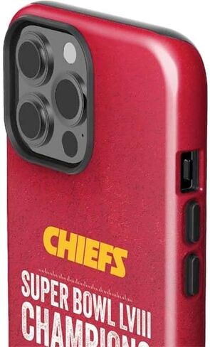 Skinit Impact Phone Case Compatible with iPhone 13 Pro Max - Officially Licensed NFL Kansas City Chiefs Design in Saudi Arabia