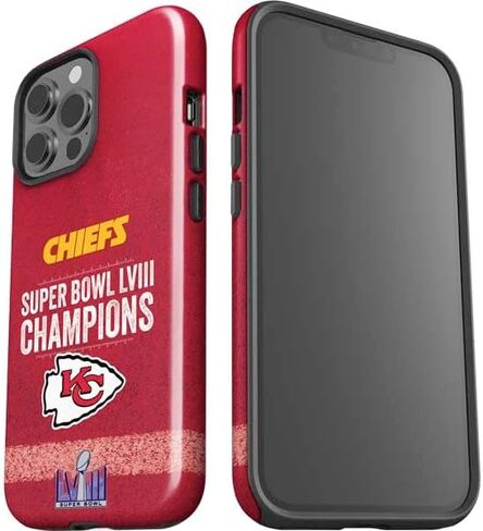 Skinit Impact Phone Case Compatible with iPhone 13 Pro Max - Officially Licensed NFL Kansas City Chiefs Design in Saudi Arabia