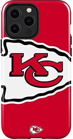 Skinit Impact Phone Case Compatible with iPhone 13 Pro Max - Officially Licensed NFL Kansas City Chiefs Design in Saudi Arabia