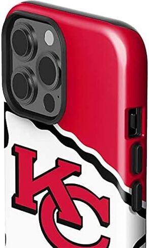 Skinit Impact Phone Case Compatible with iPhone 13 Pro Max - Officially Licensed NFL Kansas City Chiefs Design in Saudi Arabia