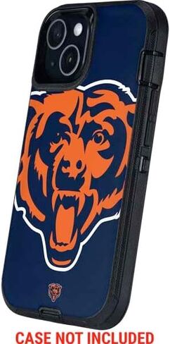 Skinit Decal Phone Skin Compatible with OtterBox Defender iPhone 13 - Officially Licensed NFL Chicago Bears Large Logo Design in Saudi Arabia