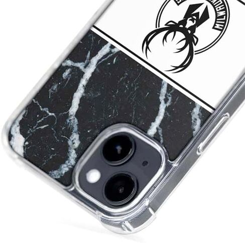 Skinit Phone Case Compatible with MagSafe iPhone 15 - Officially Licensed NBA Milwaukee Bucks Marble Design in Saudi Arabia