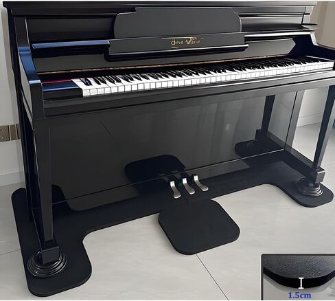 Sound Absorbing Rug, Thick Professional Piano Sound Dampening Blanket, Sound Proof Blanket, Non-Slip Anti Vibration Sound Control Pads Acoustic Blankets for Music Studio (Gray, 62.2x25.6in) in Saudi Arabia