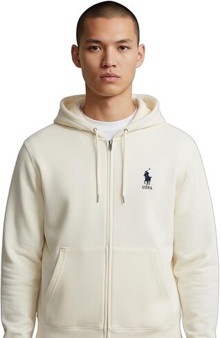 الولايات المتحدة بولو أسن. Hodie Zip zip الكامل للرجال مع المهر الكبير in Saudi Arabia