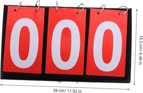 SUPVOX 2Pcs Portable Multi Functional Scoreboard Flipper for Volleyball and Basketball Compact Design with Easy to Read Numbers for Indoor and Outdoor Use Reliable Stability in Saudi Arabia