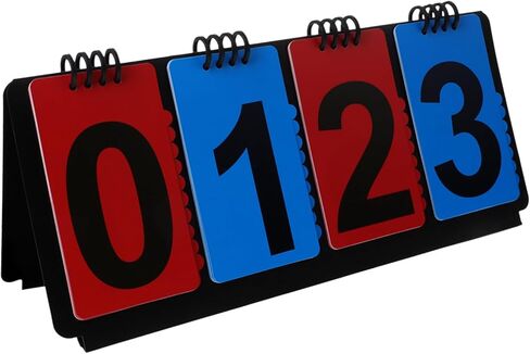 لوحة عداد نقاط كرة السلة ذات وجهين لسجل النقاط للتنس والبيسبول والكرة الطائرة وتصميم متين وطباعة رقمية للتتبع in Kuwait