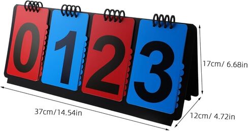 لوحة عداد نقاط كرة السلة ذات وجهين لسجل النقاط للتنس والبيسبول والكرة الطائرة وتصميم متين وطباعة رقمية للتتبع in Kuwait