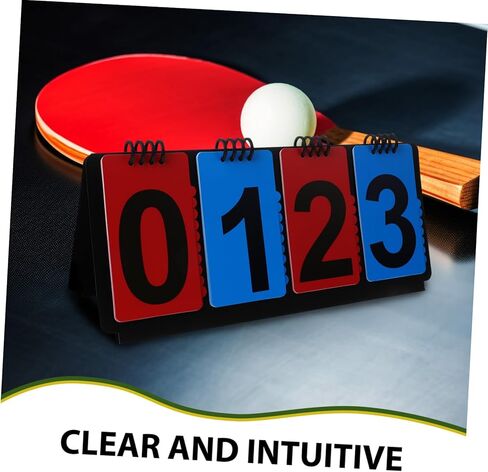 لوحة عداد نقاط كرة السلة ذات وجهين لسجل النقاط للتنس والبيسبول والكرة الطائرة وتصميم متين وطباعة رقمية للتتبع in Kuwait