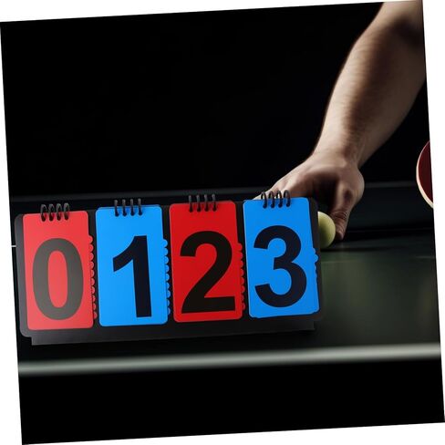 لوحة عداد نقاط كرة السلة ذات وجهين لسجل النقاط للتنس والبيسبول والكرة الطائرة وتصميم متين وطباعة رقمية للتتبع in Kuwait