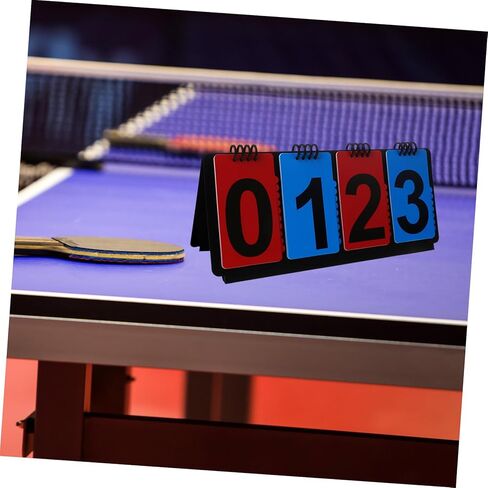 لوحة عداد نقاط كرة السلة ذات وجهين لسجل النقاط للتنس والبيسبول والكرة الطائرة وتصميم متين وطباعة رقمية للتتبع in Kuwait