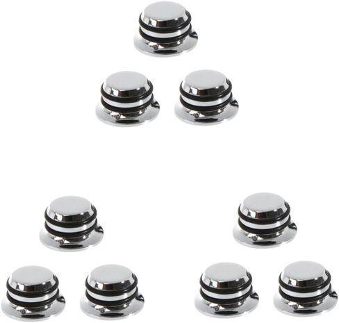 BESTonZON 3pcs Straw Hat Volume Control Knob for Guitar Bass Metal Design Lightweight Easy to Use for Replacement Knobs Features in Saudi Arabia